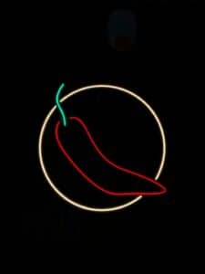 red and green light waves